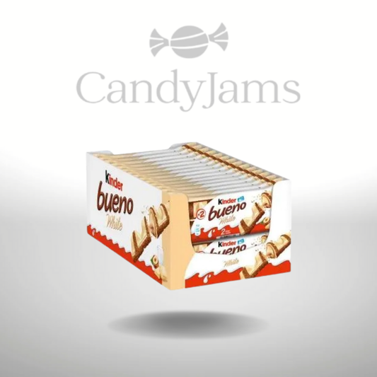 kinder bueno wit 39g (doos van 30 stuks)
 Ten minste houdbaar tot: 30 januari 2025