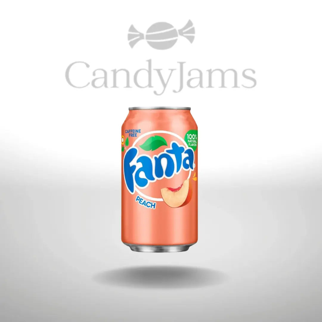 Fanta Peach 355ml             (Karton mit 24 Stück) MHD:  30.09.2024 Candy Jams