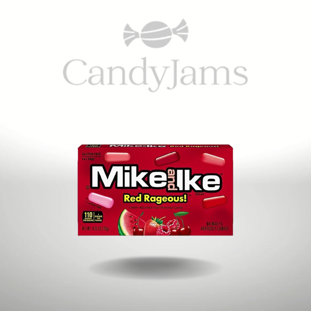 Mike and Ike Red Rageous! 120g (Karton mit 12 Stück)
MHD: 30.02.2025