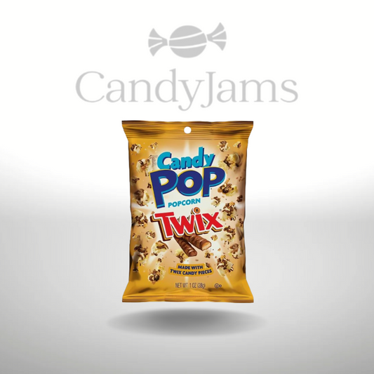 Candy Pop Twix Popcorn 28g (doos van 64 stuks) Houdbaar tot: 3 april 2025