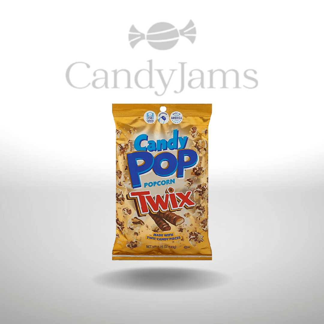 Candy Pop Twix Popcorn 149g (doos van 12) Houdbaar tot: 30 oktober 2024