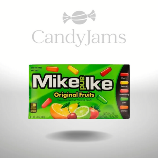 Mike and Ike Original Fruits 141g (Karton mit 12 Stück)
MHD: 30.10.2024