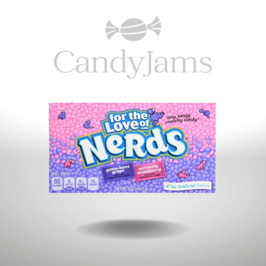 Nerds Grape&Strawberry 141g (Karton mit 12 Stück)
MHD: 30.10.2025