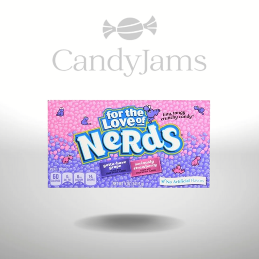 Nerds Grape&Strawberry 141g (Karton mit 12 Stück)
MHD: 30.10.2025