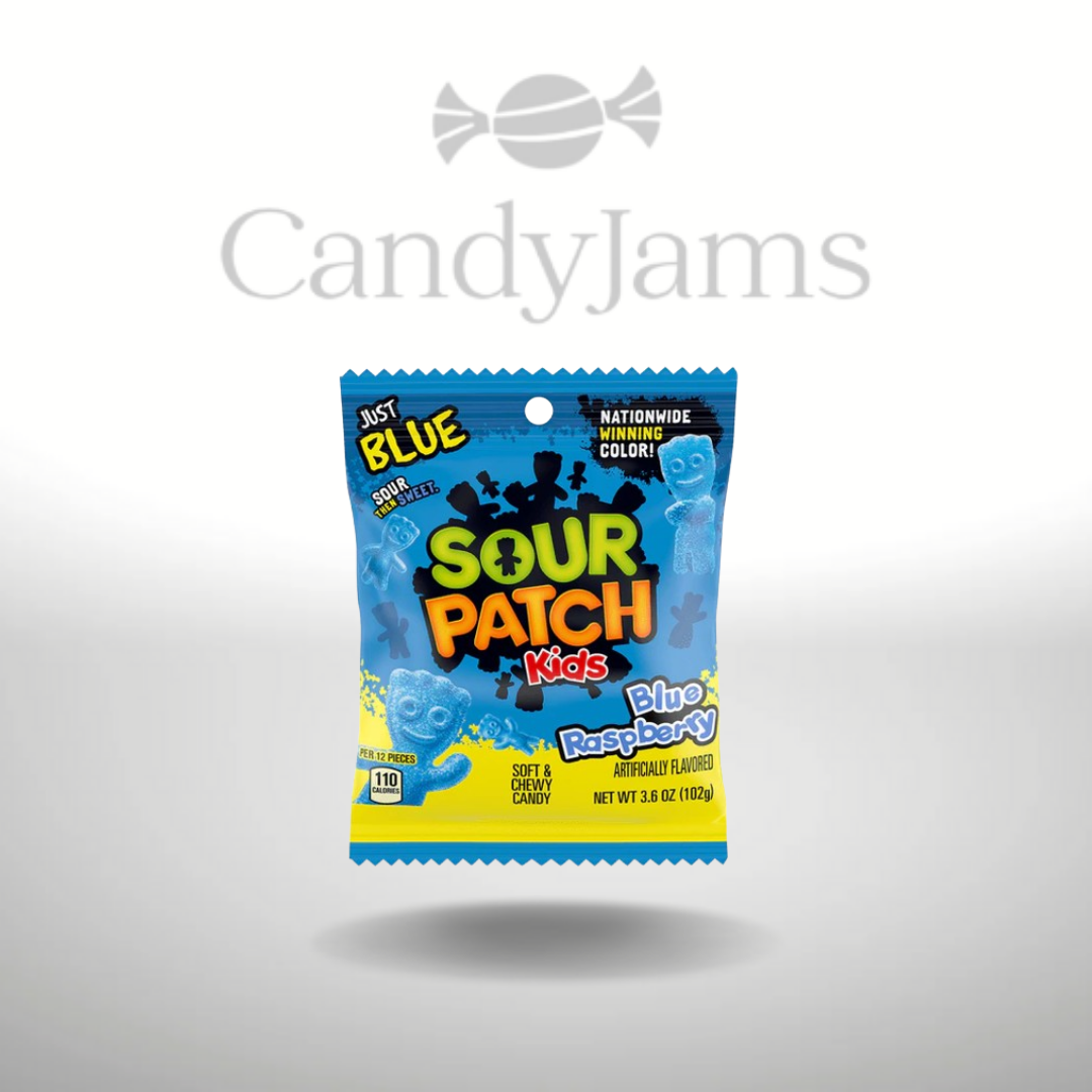 Sour Patch Blue Rasb. 102g (Karton mit 12 Stück) MHD: 07.04.2025