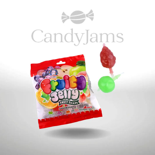 Fruity Jelly - Fruit Shape Assorted 214g (Karton mit 30 Stück) MHD: Candy Jams