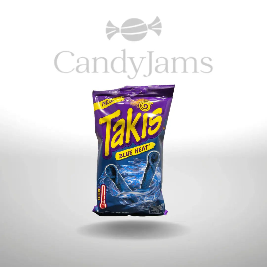 Takis Blue Heat 100g (Karton mit 18 Stück) MHD:09.09.2025 Jams GbR