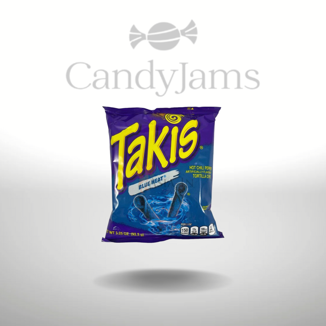 Takis Blue Heat 92g (doos van 20 stuks) Houdbaar tot: 25 januari 2025