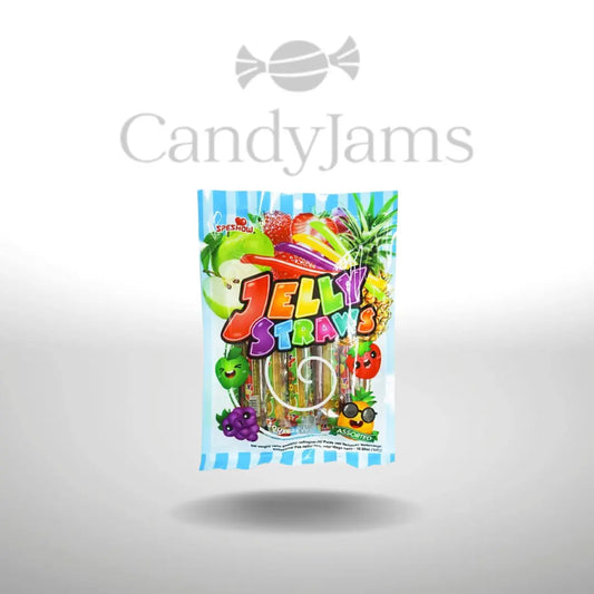 Speshow | Assorted Jelly Straws in Bag 300g (Karton mit 30 Stück) Candy Jams