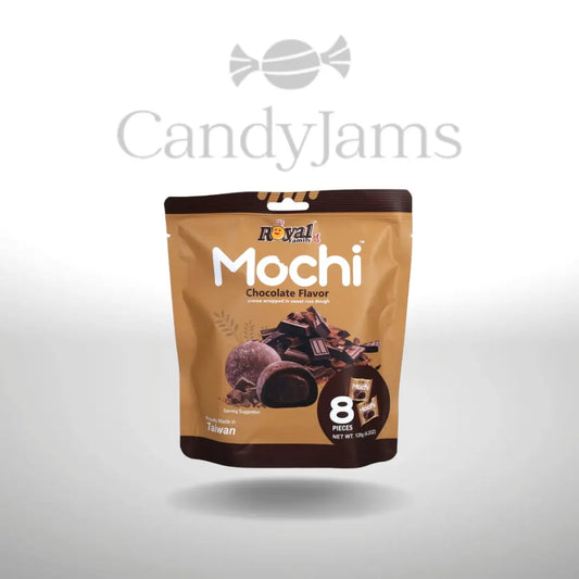 TW | Royal Family | Mochi - Chocolate | 120g (Karton mit 12 Stück) MHD: Candy Jams