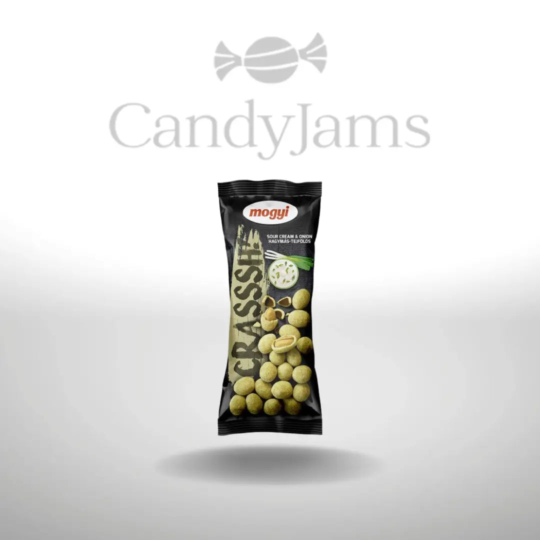 Mogyi Coated Peanuts-Onion Sour Cream 60g (Karton mit 30 Stück) MHD: 19.11.2025 Candy Jams