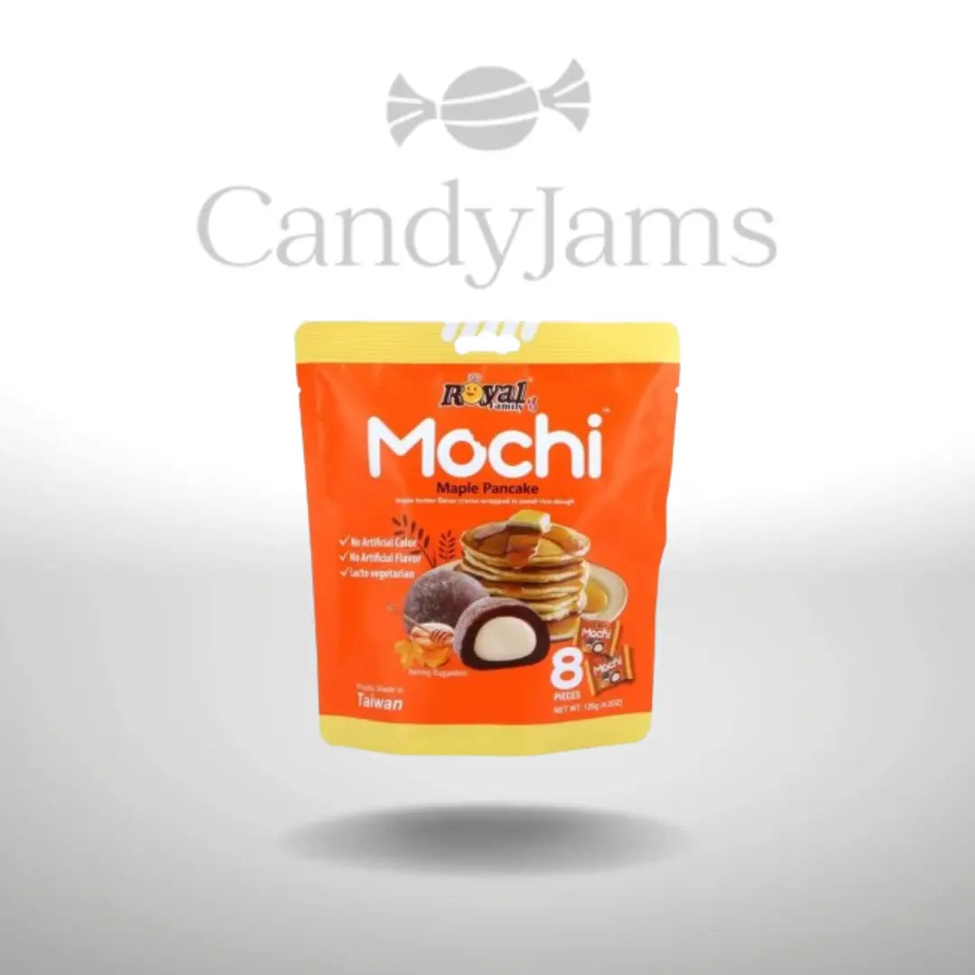 TW | Royal Family | Mochi - Maple Pancake | 120g (Karton mit 12 Stück) MHD:03.12.2025 Candy Jams