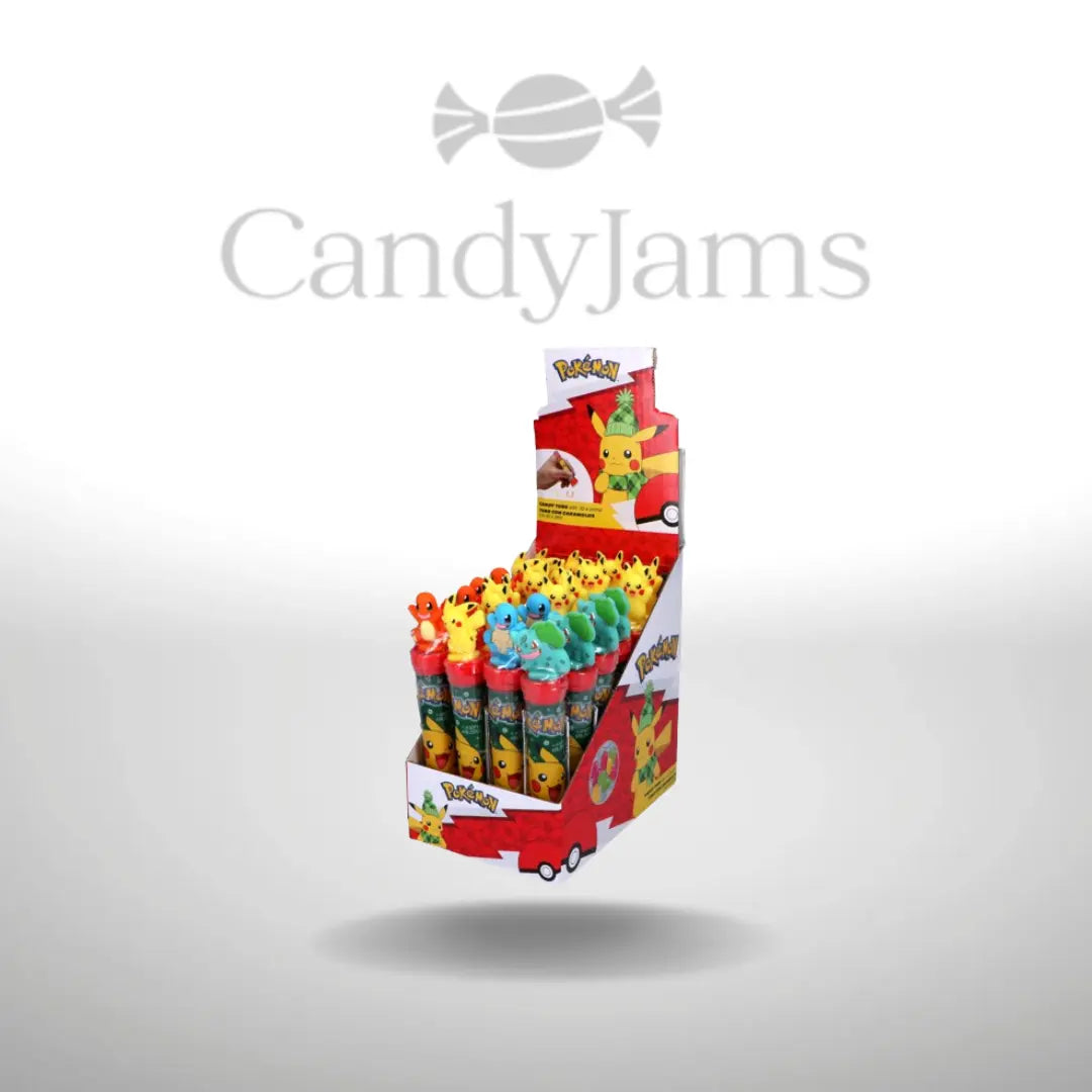 EU | Pokemon | Stamps with Candy | 8g (Karton mit 24 Stück) MHD: Candy Jams