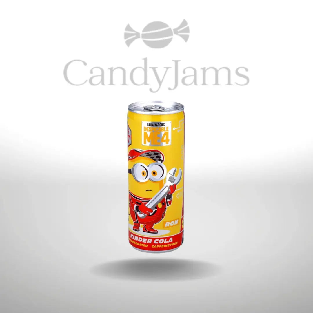 EU | Vitamizu | Minions - Kinder Cola Drink in Can | 250ml (Karton mit 24 Stück) MHD: Candy Jams