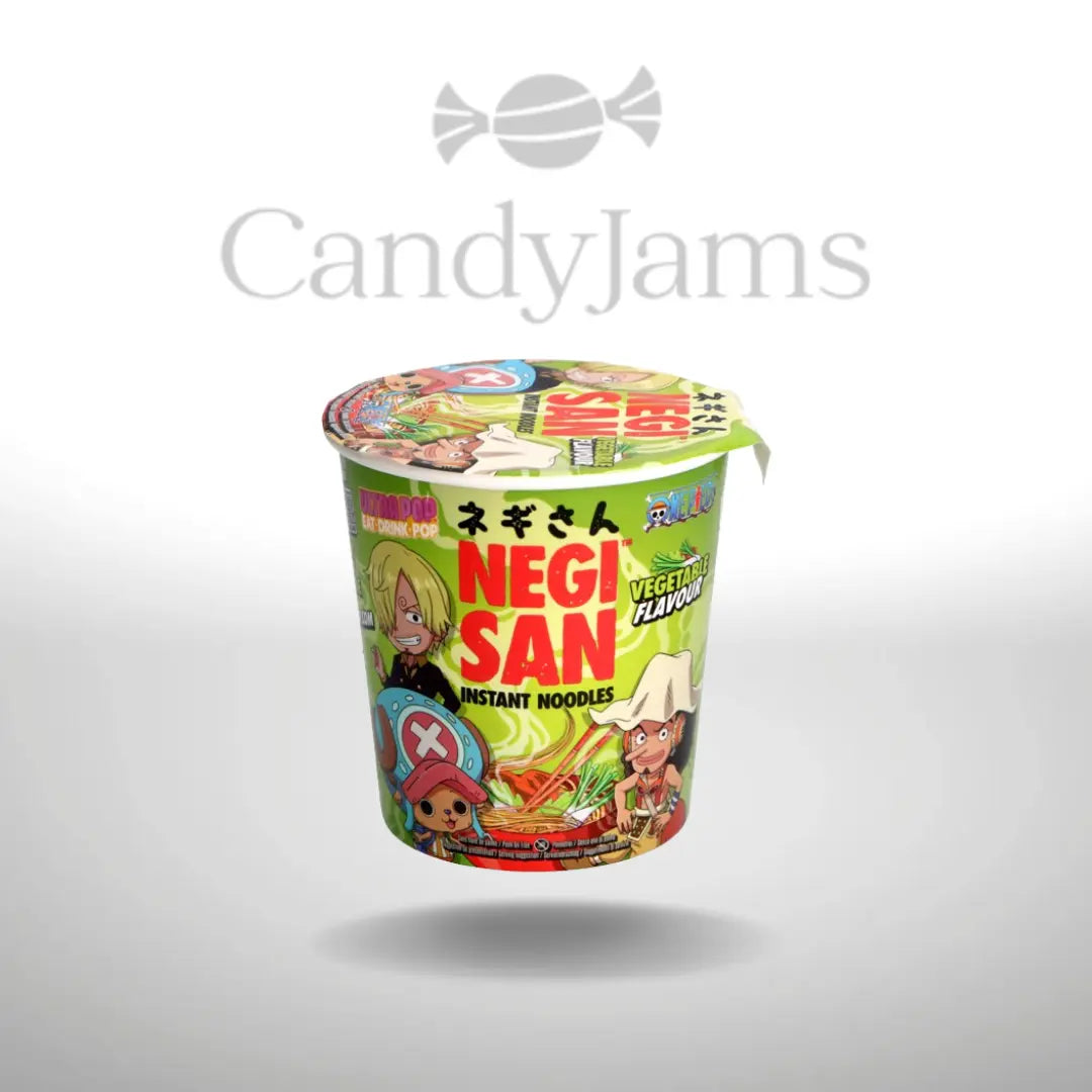 Ultra Pop - Negisan - Cup Noodles Sanji Spicy Vegetables Flavor 65g (Karton mit 8 Stück) MHD: Candy Jams