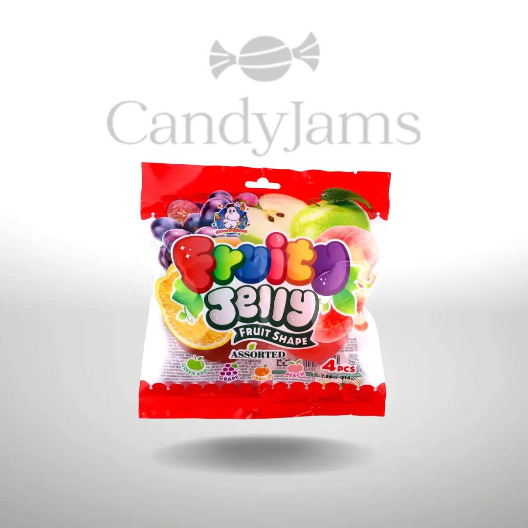 Fruity Jelly - Fruit Shape Assorted 214g (Karton mit 30 Stück) MHD: Candy Jams