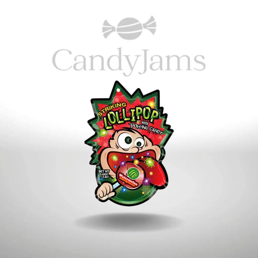Striking - Lollipop Popping Candy Grape Strip 13.8g (Karton mit  Stück) MHD: 18.08.26 Candy Jams