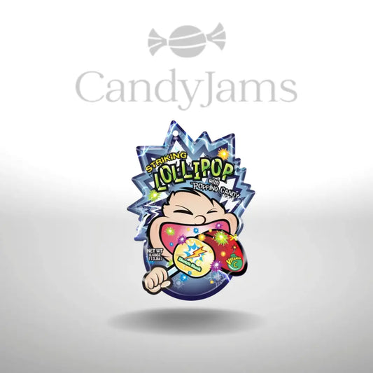 Striking - Lollipop Popping Candy Electric Shock Strip 13.8g (Karton mit  Stück) MHD: Candy Jams