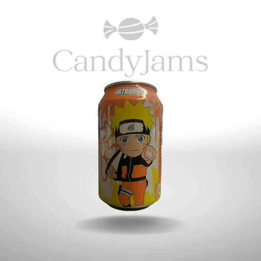 Ultra Pop Naruto Orange 0,33l (Karton mit 24 Stück) MHD: 27.03.2027 Candy Jams