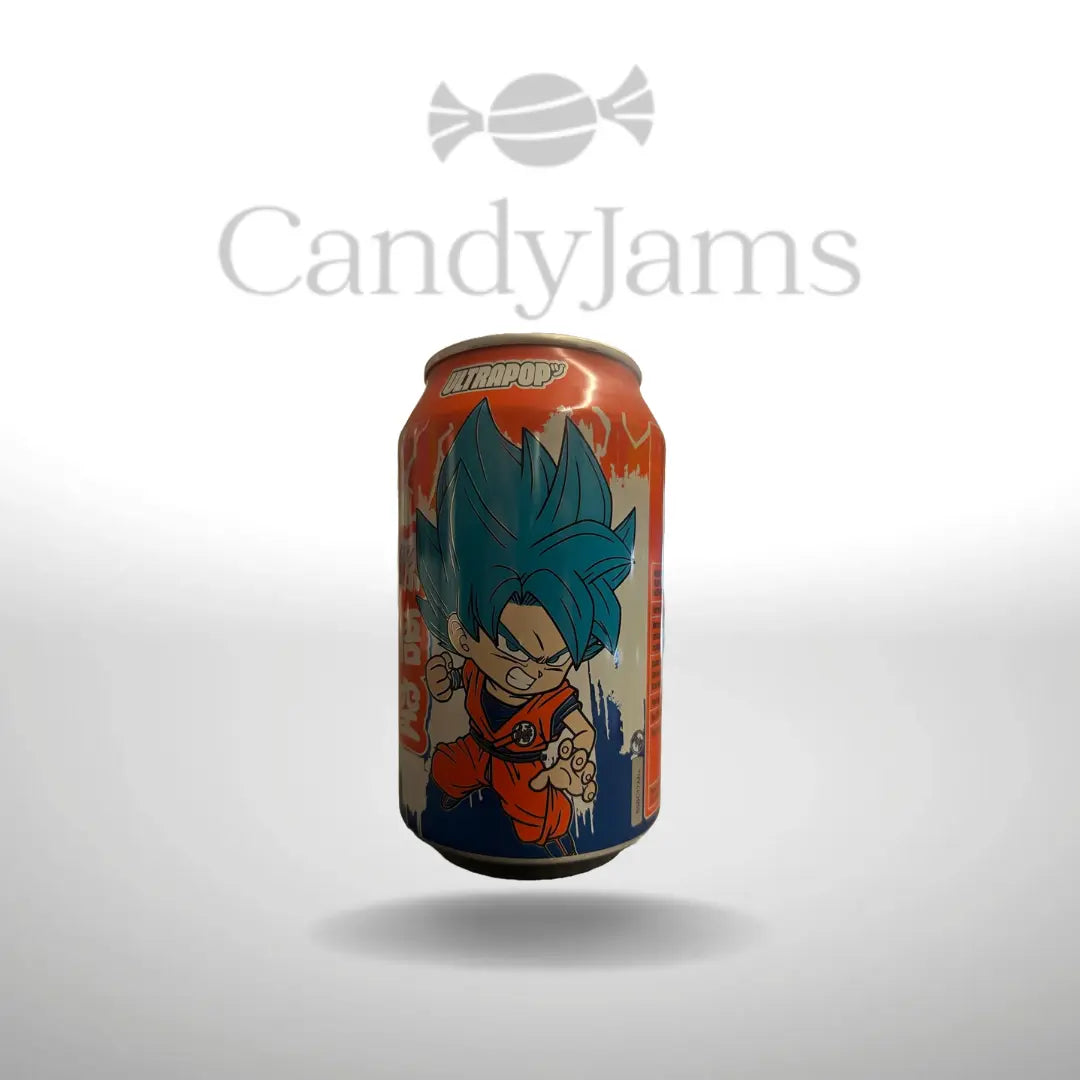 Ultra Pop Goku Strawberry Banana 0,33l (Karton mit 24 Stück) MHD: 27.03.2027 Candy Jams