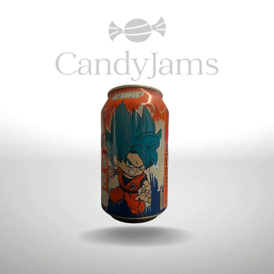 Ultra Pop Goku Strawberry Banana 0,33l (Karton mit 24 Stück) MHD: 27.03.2027 Candy Jams