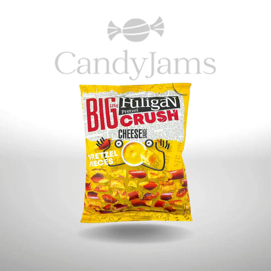 HuligaN Pretzel Cracker Cheese 125g (Karton mit 9 Stück) MHD: 05.12.2025 Candy Jams