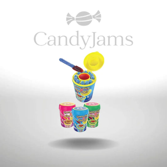 Coco Candy Sticks & Sour Gel 90g (Karton mit 12 Stück) MHD:11.06.2026 Candy Jams