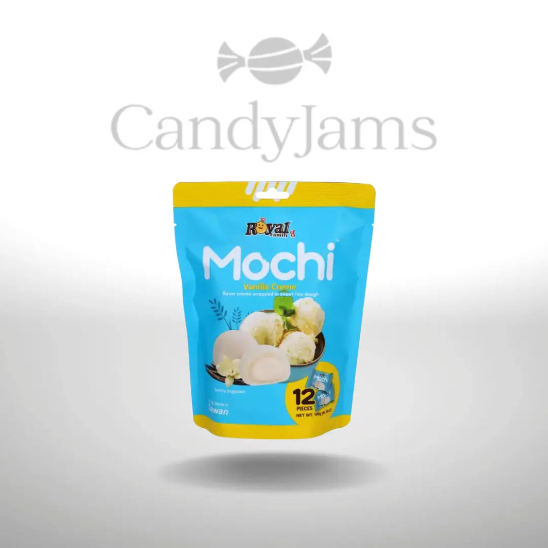 Royal Family - Mochi Vanilla Creme (Karton mit 12 Stück) MHD: 15.01.2026 Candy Jams