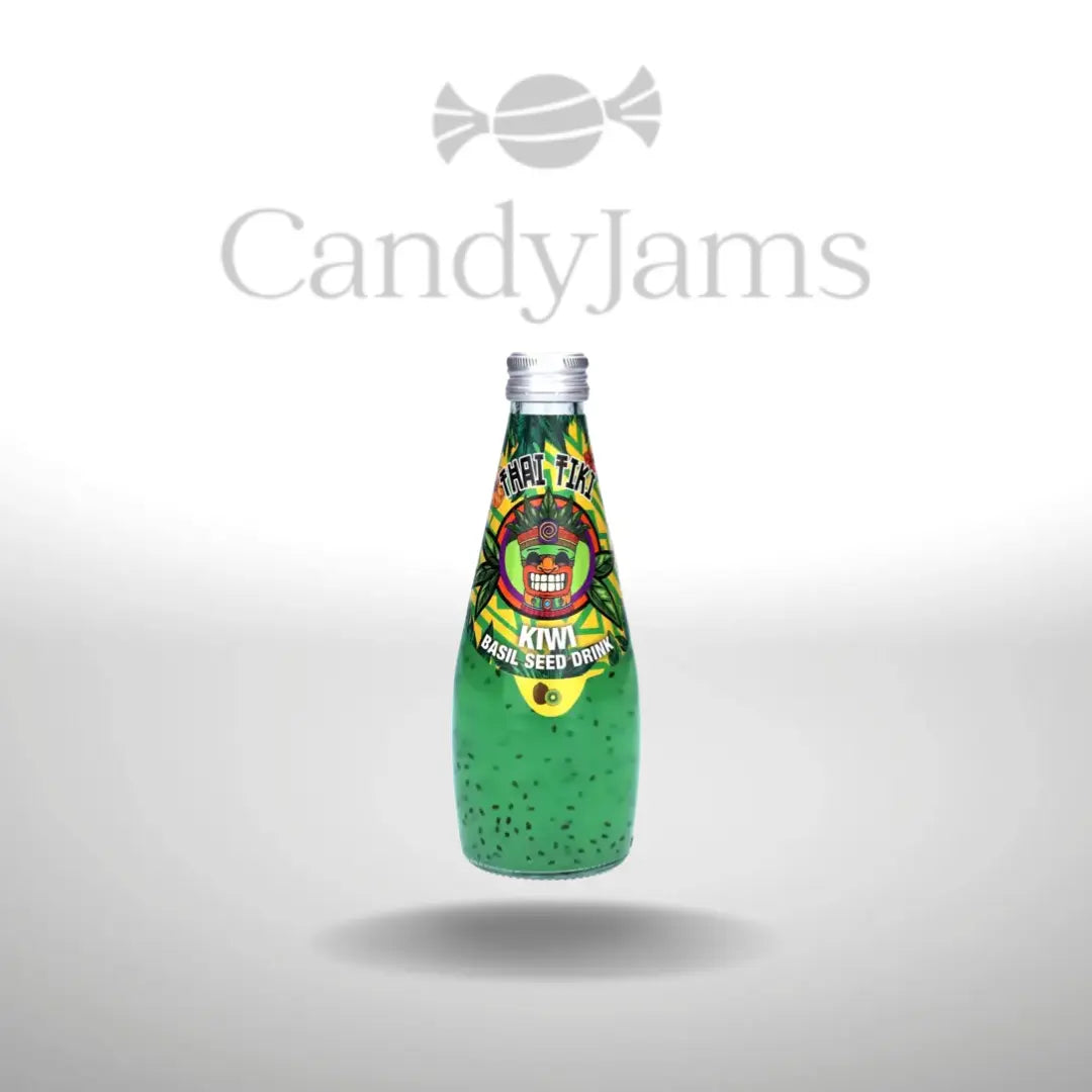 Thai Tiki | Basil Seed Drink - Kiwi 290ml (Karton mit 24 Stück) MHD:16.12.2026 Candy Jams