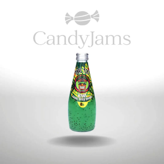 Thai Tiki | Basil Seed Drink - Kiwi 290ml (Karton mit 24 Stück) MHD:16.12.2026 Candy Jams