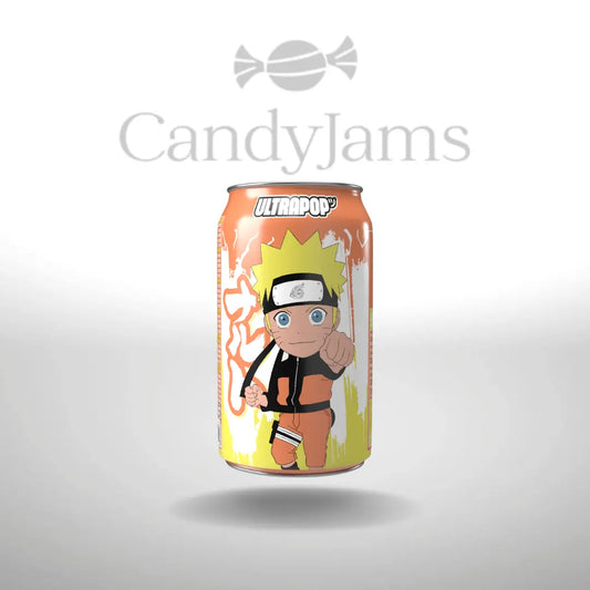 Ultra Pop Naruto Orange 0,33l (Karton mit 24 Stück) MHD: 27.03.2027 Candy Jams