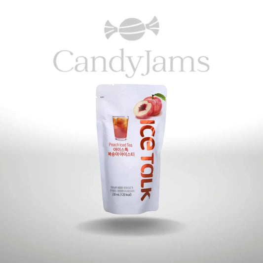 Ice Talk - Peach Ade Pouch 230ml (Karton mit 10 Stück) MHD: Candy Jams