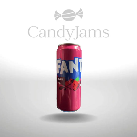 Fanta Fruity 330ml (Karton mit 24 Stück) MHD:21.12.2025 Candy Jams