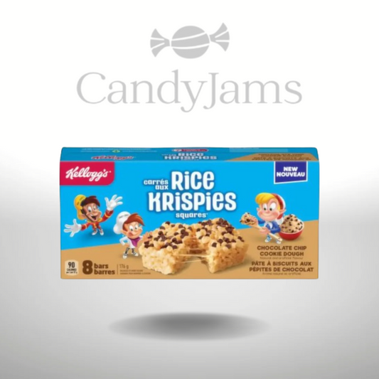 Rice Krispies Chocolate Chip Cookie Dough Squares 176g (doos van 12) Houdbaar tot: 21/01/2025