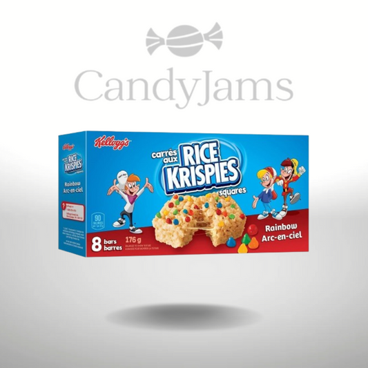 Rice Krispies Squares Rainbow 176g (Karton mit 12 Stück) MHD: