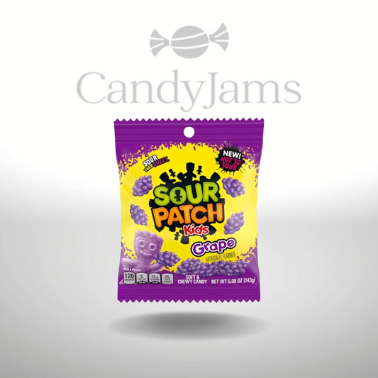 Sour Patch Kid Grape 102 g (doos van 12) Houdbaar tot: 28 december 2024